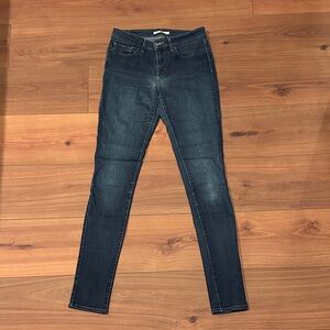 Dark Blue Women's Skinny Jeans